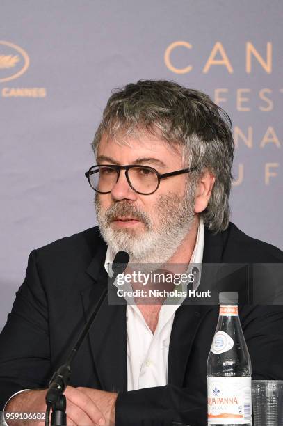 Jean Grosset attends "In War " Press Conference during the 71st annual Cannes Film Festival at Palais des Festivals on May 16, 2018 in Cannes, France.