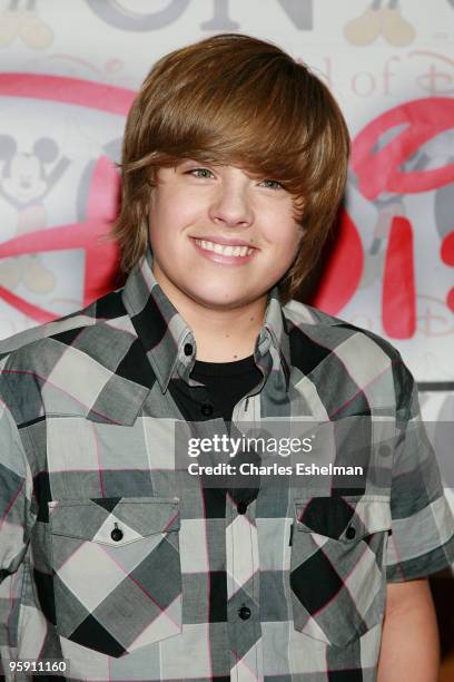 Actor Dylan Sprouse visits The World of Disney store on March 6, 2009 in New York City.