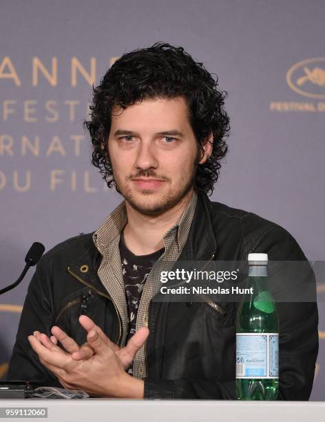 Composer Richard Vreeland, aka Disasterpeace attends the "Under The Silver Lake" Press Conference during the 71st annual Cannes Film Festival at...