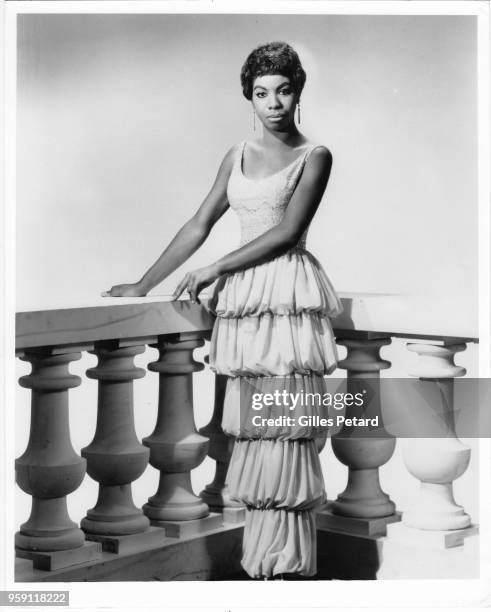 Nina Simone, studio portrait, 1962.