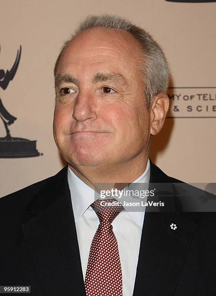 Lorne Michaels attends the Academy of Television's 19th annual Hall of Fame induction gala at Beverly Hills Hotel on January 20, 2010 in Beverly...