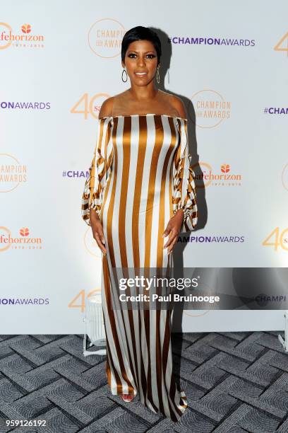 Tamron Hall attends Safe Horizon's Champion Awards at The Ziegfeld Ballroom on May 15, 2018 in New York City.