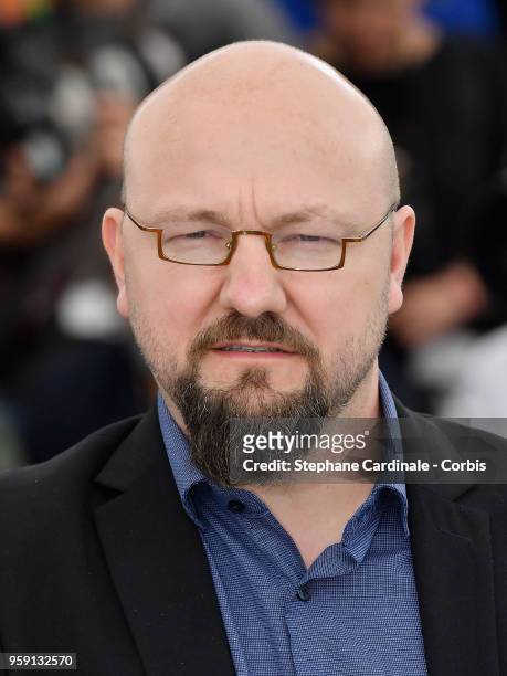 Olivier Lemaire attends the photocall for the "In War " film during the 71st annual Cannes Film Festival at Palais des Festivals on May 16, 2018 in...