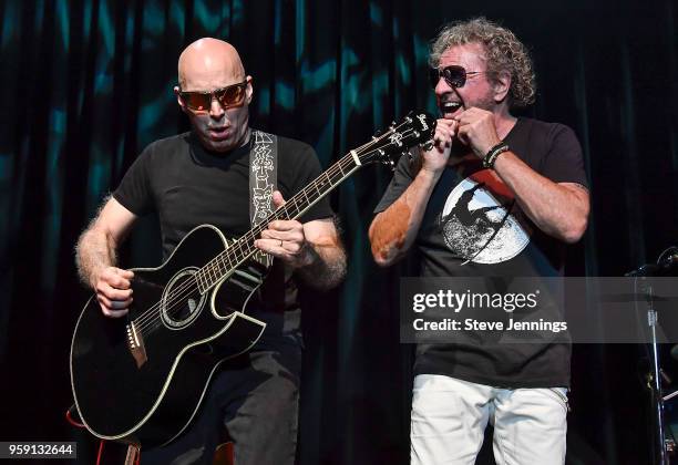 Joe Satriani and Sammy Hagar perform at the 5th Annual Acoustic-4-A-Cure, a concert benefiting the Pediatric Cancer Program at UCSF Benioff...