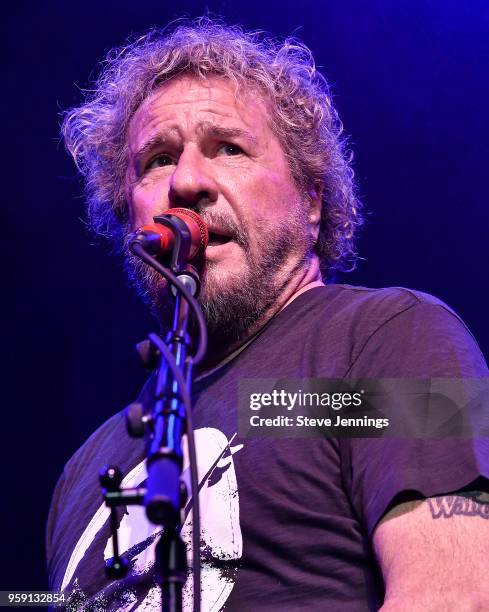 Sammy Hagar performs at the 5th Annual Acoustic-4-A-Cure, a concert benefiting the Pediatric Cancer Program at UCSF Benioff Children's Hospital at...