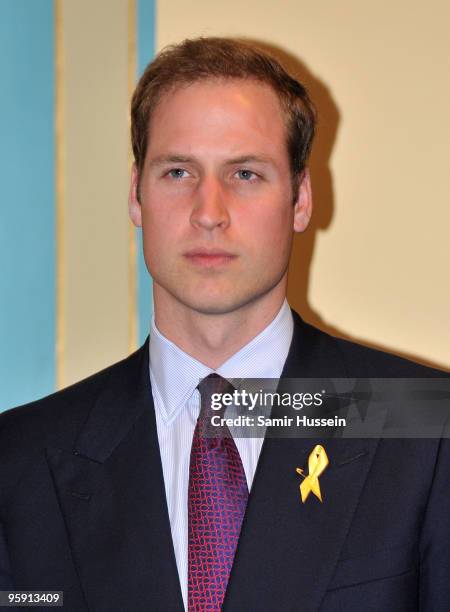 Prince William gives a speech at Government House on the third and final day of his unofficial visit to Australia on January 21, 2010 in Melbourne,...