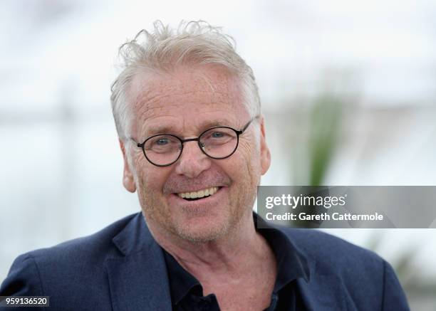 European MP Daniel Cohn-Bendit attends the "La Traversee" Photocall during the 71st annual Cannes Film Festival at Palais des Festivals on May 16,...