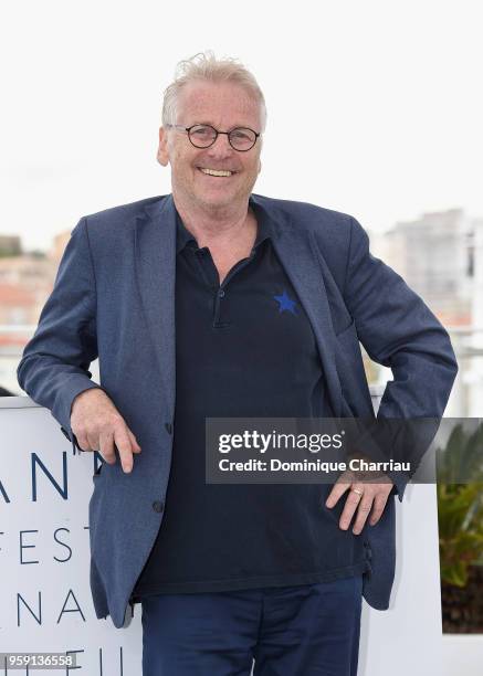 European MP Daniel Cohn-Bendit attends the "La Traversee" Photocall during the 71st annual Cannes Film Festival at Palais des Festivals on May 16,...