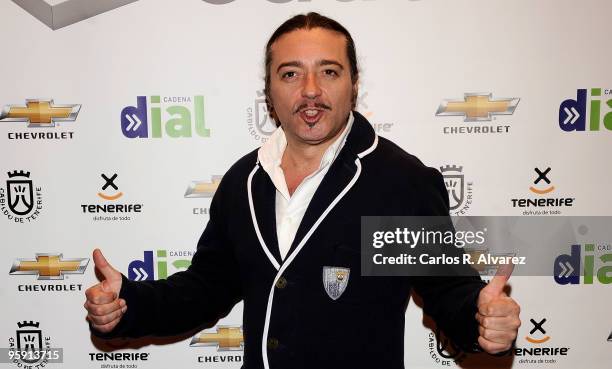 Isidro Montalvo attends Cadena Dial 2009 Awards press conference at Ifema on January 21, 2010 in Madrid, Spain.