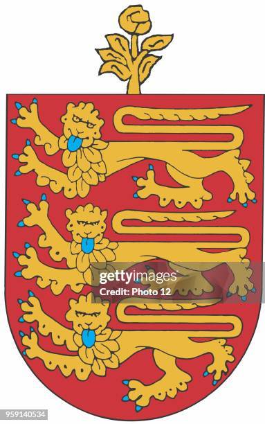 Guernsey coat of arms.