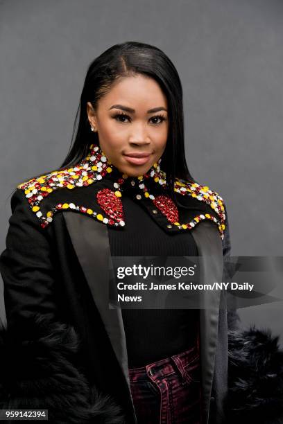 Wrestler Ariane Andrew is photographed for NY Daily News on February 16, 2017 in New York City. CREDIT MUST READ: James Keivom/NY Daily News/Contour...