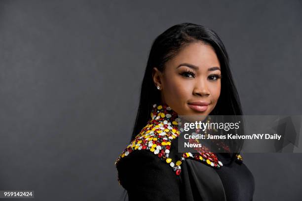 Wrestler Ariane Andrew is photographed for NY Daily News on February 16, 2017 in New York City. CREDIT MUST READ: James Keivom/NY Daily News/Contour...