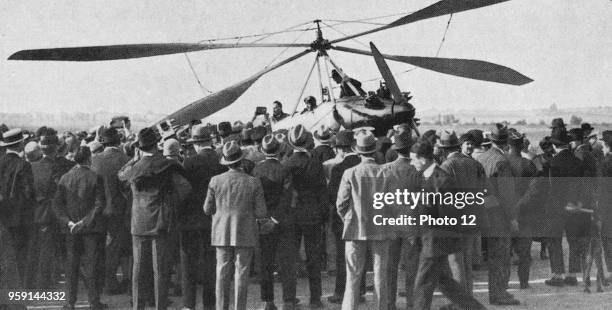 First flight of the autogyro, precursor to the helicopter, designed by Spanish engineer Juan de la Cierva; 1929.