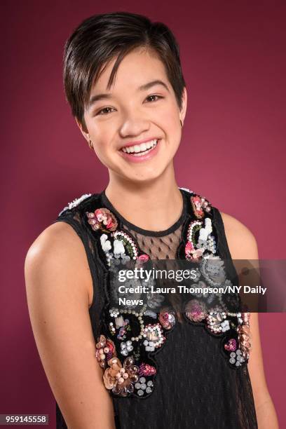 Actress Peyton Elizabeth Lee is photographed for NY Daily News on February 21, 2018 in New York City. CREDIT MUST READ: Laura Thompson/NY Daily...