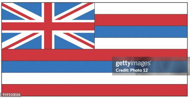Hawaii state flag.