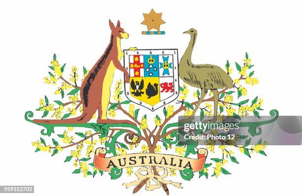 Australia coat of arms.