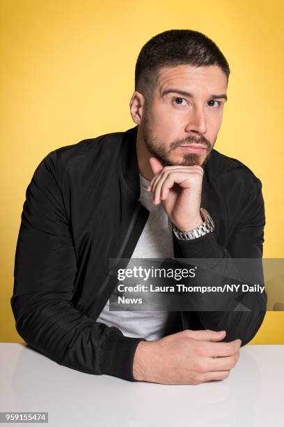 Jersey Shore Family Vacation cast member, Vinny Guadagnino is photographed for NY Daily News on March 27, 2018 in New York City. CREDIT MUST READ:...