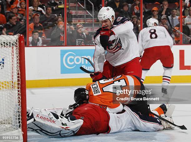 Columbus Blue Jackets v Philadelphia Flyers, News Photo