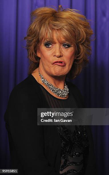 Loose Women presenter Sherrie Hewson appears backstage at the National Television Awards held at O2 Arena on January 20, 2010 in London, England.