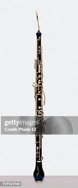 Musical instrument, the alto of the oboe family, pitched a fifth lower than the oboe and treated as a transposing instrument. It was invented by the...