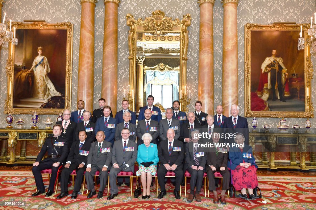The Queen's Reception For The Victoria Cross And George Cross Association