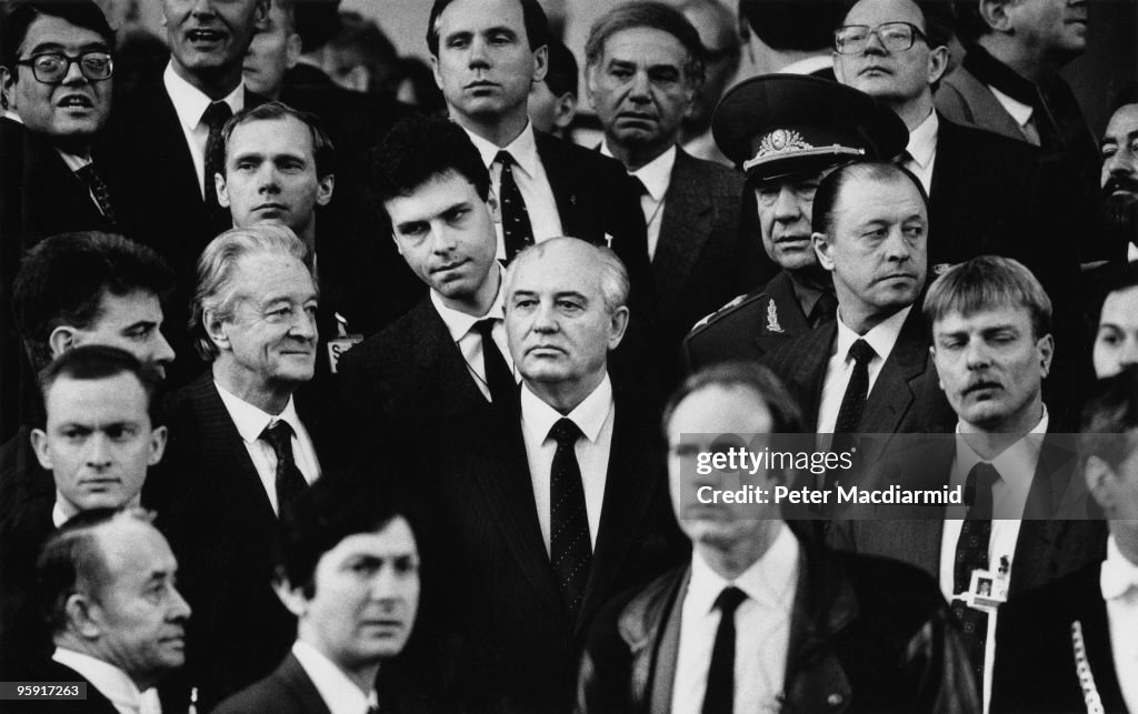 Dumas And Gorbachev