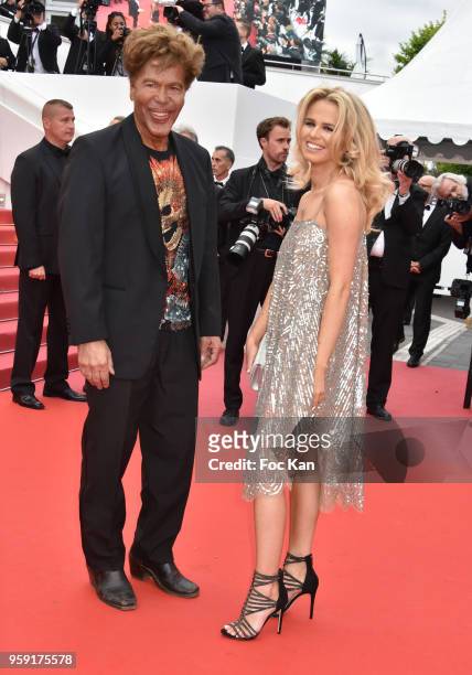 Igor Bogdanoff and Julie Jardon attend the screening of 'Solo: A Star Wars Story' during the 71st annual Cannes Film Festival at Palais des Festivals...