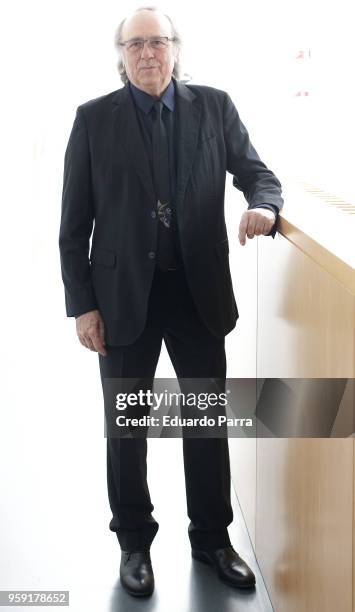 Singer Joan Manuel Serrat attends the CAM Culture Awards 2018 at El Canal theatre on May 16, 2018 in Madrid, Spain.