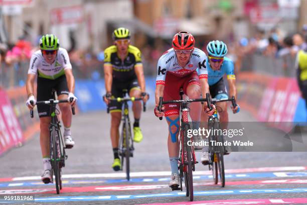 Arrival / Jose Goncalves of Portugal and Team Katusha-Alpecin / during the 101st Tour of Italy 2018, Stage 11 a 156km stage from Assisi to Osimo 265m...