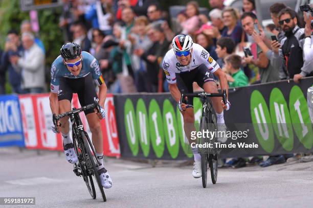 Tim Wellens of Belgium and Team Lotto Soudal / Zdenek Stybar of Czech Republic and Team Quick-Step Floors / during the 101st Tour of Italy 2018,...