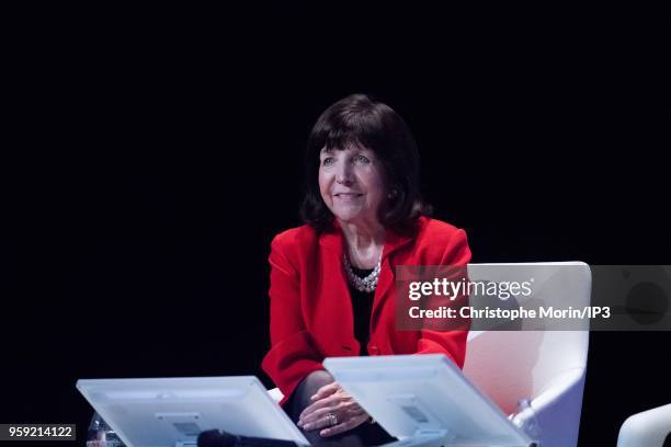 Karen Katen, Board Member of AirLiquide, attends the Groups Annual General Meeting in the presence of shareholders on May 16, 2018 in Paris, France....