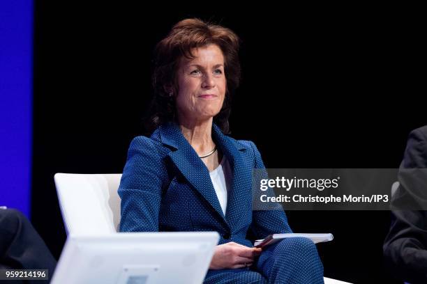 Annette Winkler, Board Member of AirLiquide, attends the Groups Annual General Meeting in the presence of shareholders on May 16, 2018 in Paris,...