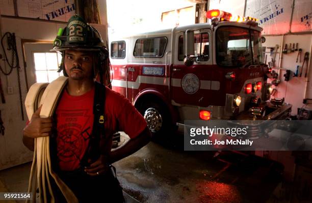 Erron Kinney, Tennessee Titans tight end, is a volunteer fireman with the Williamson County rescue squad in Grassland, TN. He is also the assistant...