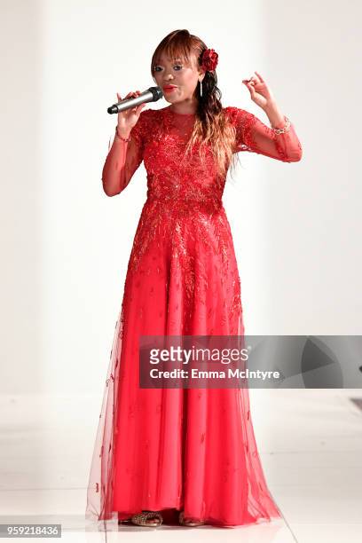 Fashion Show Producer/Fashion Designer Tiffany McCall of Tiffany McCall Couture, Paris, France speaks during season 3 of Tiffanys Red Carpet Week...