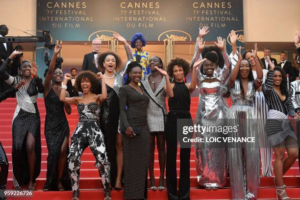 French actress Nadege Beausson-Diagne, French actress and writer Mata Gabin, French actress Maimouna Gueye, French actress Eye Haidara, French writer...