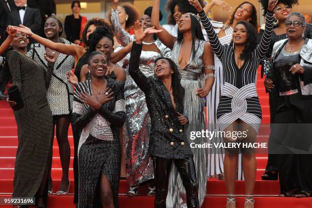 French actress Assa Sylla, French actress Eye Haidara, French actress Karidja Toure, French comedian and humorist Shirley Souagnon , French actress...