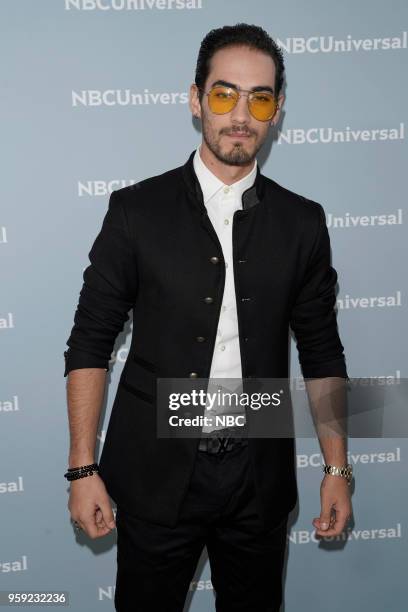 NBCUniversal Upfront in New York City on Monday, May 14, 2018 -- Red Carpet -- Pictured: Michael Duval, "Señora Acero" on Telemundo --