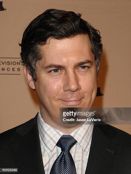 Actor Chris Parnell attends the Academy of Television's 19th annual Hall of Fame induction gala at Beverly Hills Hotel on January 20, 2010 in Beverly...