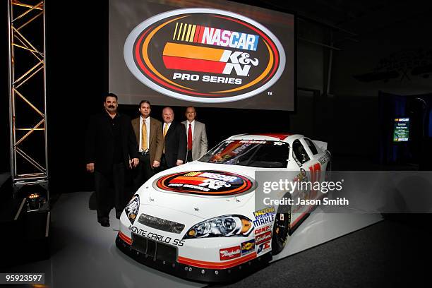 Vice President of Research and Development Steve Williams, NASCAR Director of Weekly Racing Bob Duval, NASCAR Touring Series Director Richard Buck,...