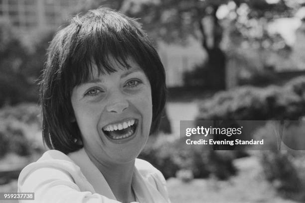 Scottish singer, actress and television presenter Isla St Clair, UK, 23rd May 1978.