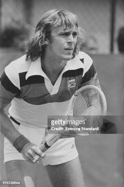 British tennis player John Lloyd, UK, 15th June 1978.