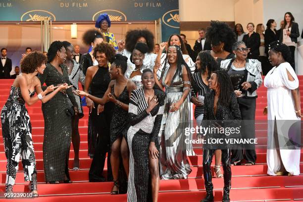 French actress Nadege Beausson-Diagne, French actress and writer Mata Gabin, French actress Maimouna Gueye, French actress Eye Haidara, French writer...
