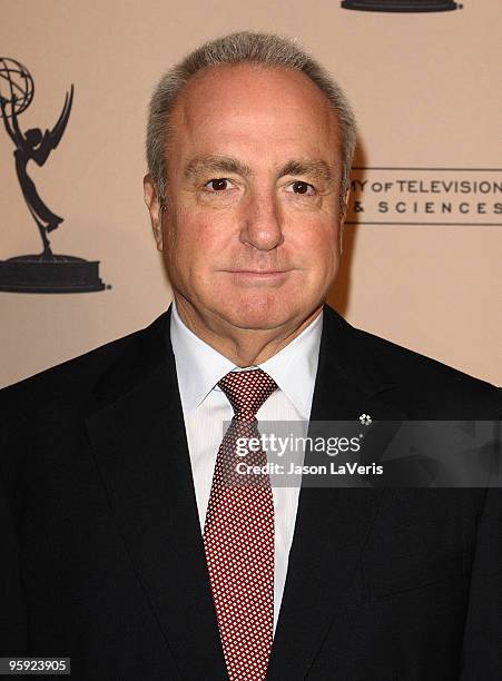 Lorne Michaels attends the Academy of Television's 19th annual Hall of Fame induction gala at Beverly Hills Hotel on January 20, 2010 in Beverly...