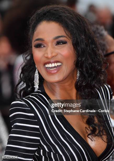 Sara Martins attends the screening of "Burning" during the 71st annual Cannes Film Festival at Palais des Festivals on May 16, 2018 in Cannes, France.