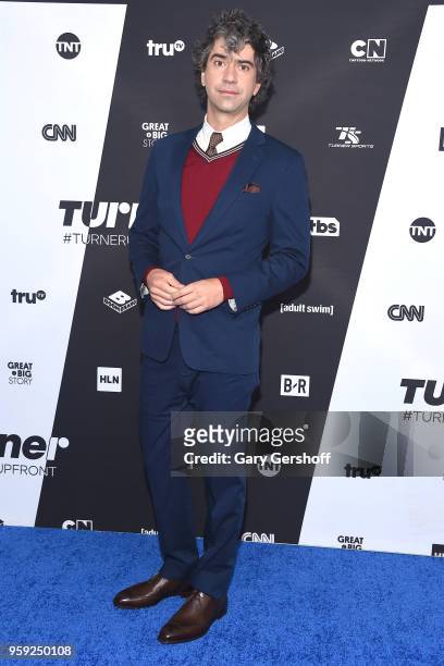 Hamish Linklater attends the 2018 Turner Upfront at One Penn Plaza on May 16, 2018 in New York City.