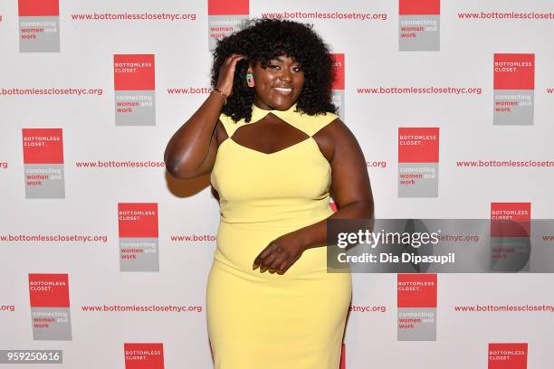 Danielle Brooks attends the Bottomless Closet's 19th Annual Spring Luncheon on May 16, 2018 in New York City.