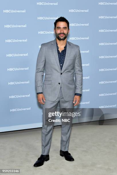 NBCUniversal Upfront in New York City on Monday, May 14, 2018 -- Red Carpet -- Pictured: Ignacio Serricchio, "El Recluso" on Telemundo --