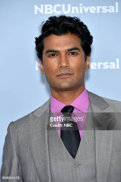 NBCUniversal Upfront in New York City on Monday, May 14, 2018 -- Red Carpet -- Pictured: Sendhil Ramamurthy, "Reverie" on NBC --