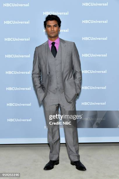 NBCUniversal Upfront in New York City on Monday, May 14, 2018 -- Red Carpet -- Pictured: Sendhil Ramamurthy, "Reverie" on NBC --