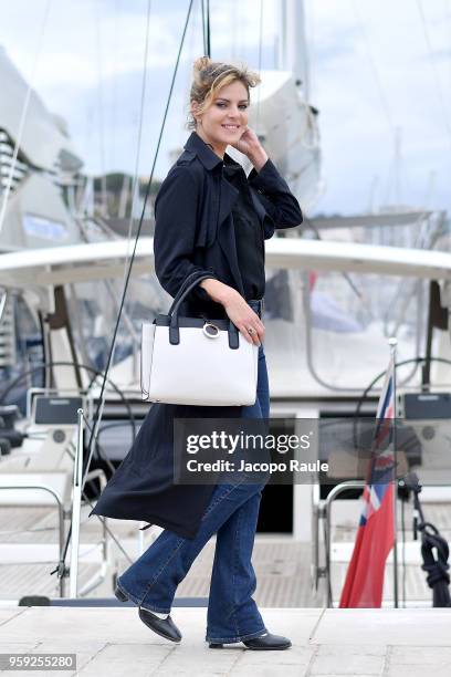 Elisabetta Pellini is seen during the 71st annual Cannes Film Festival at on May 16, 2018 in Cannes, France.